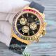 Swiss Replica Rolex Daytona Yellow Gold Rainbow Baguette N V13 7750 Watch (2)_th.jpg